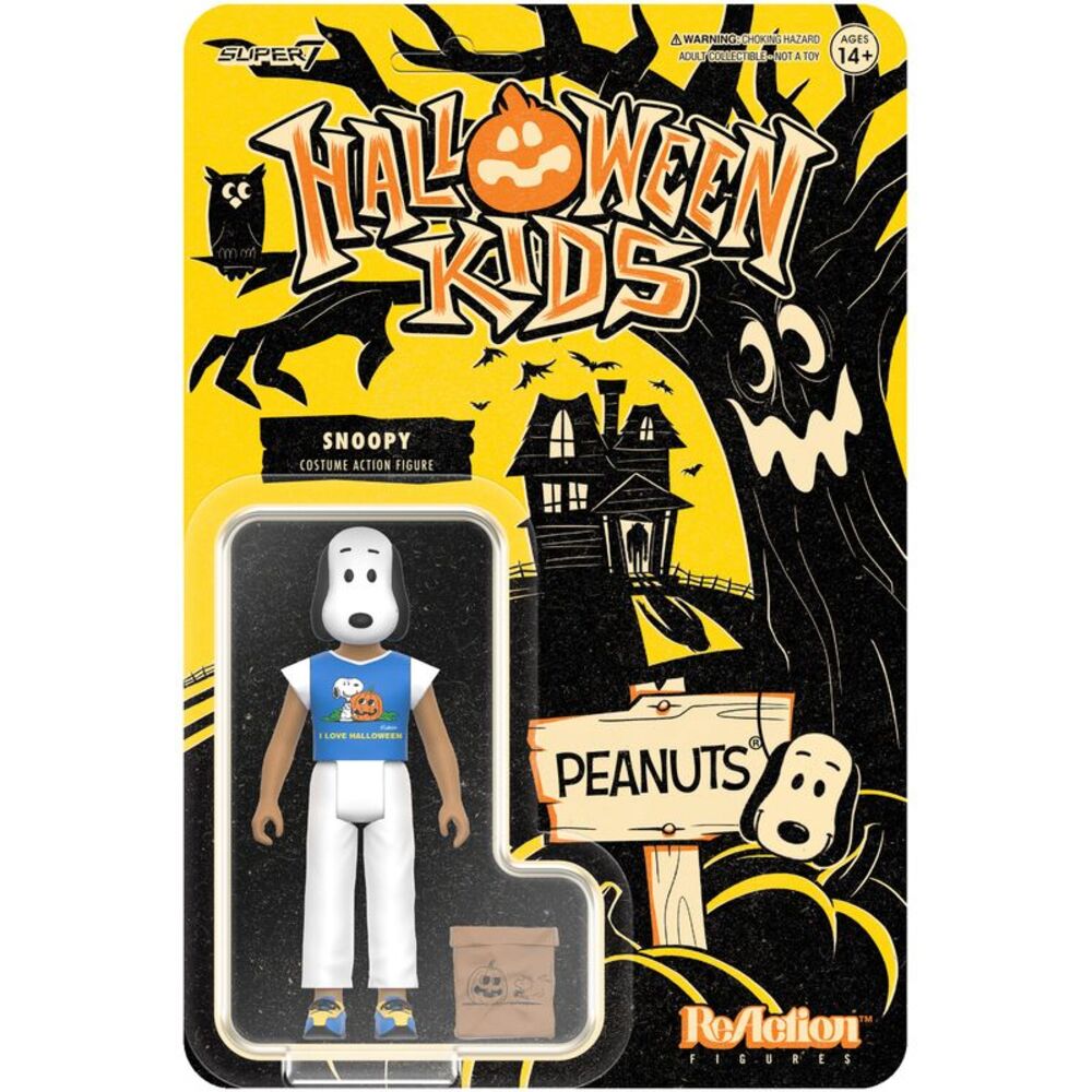 Super7 - Halloween Kids - ReAction - Snoopy Girl (Peanuts)  COLLECTIBLES